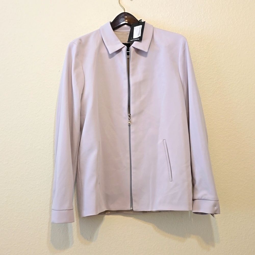 Boohoo Men's Light Purple Jacket